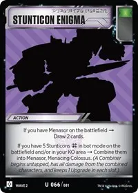 Stunticon Enigma (Rise of the Combiners)