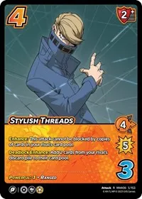Stylish Threads (UniVersus: My Hero Academia: Jet Burn)
