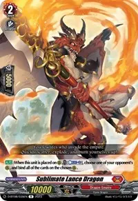 Sublimate Lance Dragon (D-BT08: Minerva Rising)