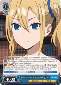 Subservient Relationship Ai (Kaguya-sama: Love is War)