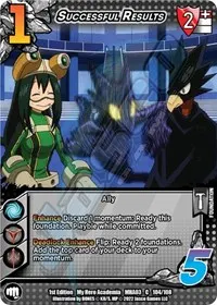 Successful Results (UniVersus: My Hero Academia: Heroes Clash)