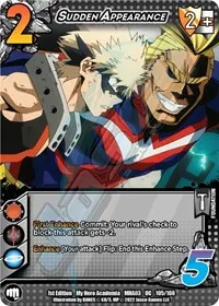 Sudden Appearance (UniVersus: My Hero Academia: Heroes Clash)