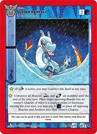Sudden Rainfall (Native: First Edition) — MetaZoo Card Value