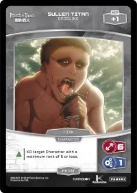 Sullen Titan Drooling (Attack on Titan)