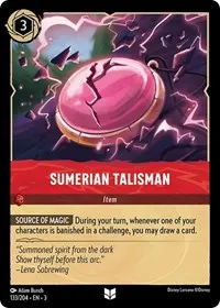 Sumerian Talisman (Into the Inklands)