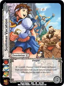 Summer Vacation (Street Fighter CCG)