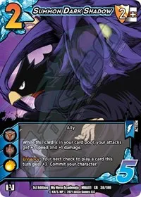 Summon Dark Shadow XR (UniVersus: My Hero Academia)