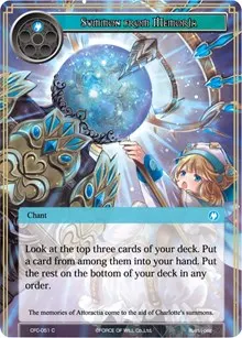 Summon from Memoria (Curse of the Frozen Casket)