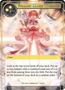 Summon Magic Warriors (Ancient Nights)
