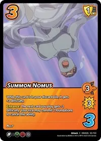 Summon Nomus (UniVersus: My Hero Academia: Jet Burn)