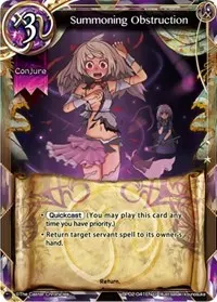 Summoning Obstruction (pith DIMENSION BATTLE ROYALE)