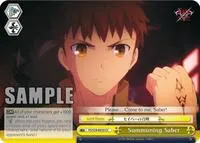 Summoning Saber (Fate/stay night [Unlimited Blade Works])