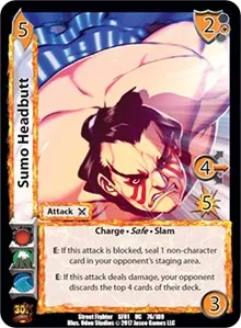 Sumo Headbutt (Street Fighter CCG) — UniVersus Card Value