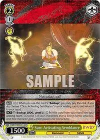Sun Activating Semblance (RWBY Premium Booster)