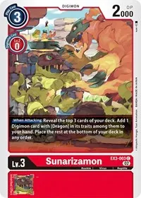 Sunarizamon (Draconic Roar)