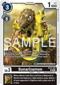 Sunarizamon (Sinister Order) — Digimon Card Game Card Value
