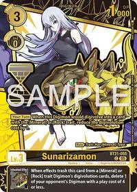 Sunarizamon Rare Pull (Dawn of Liberator)