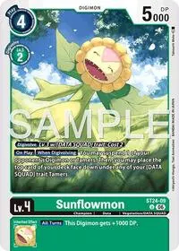 Sunflowmon (Starter Deck 24: Data Squad)