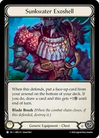 Sunkwater Exoshell (Mastery Pack Guardian) — Flesh & Blood TCG Card Value