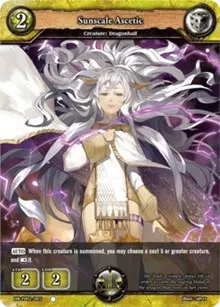 Sunscale Ascetic (Rally to War) — Dragoborne Card Value