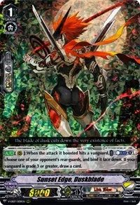 Sunset Edge Duskblade (V-EB07: The Heroic Evolution)