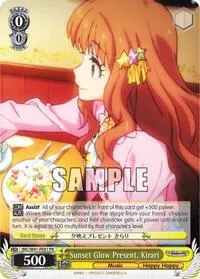 Sunset Glow Present Kirari (The iDOLM@STER Cinderella Girls)