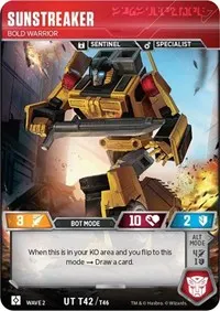 Sunstreaker Bold Warrior (Rise of the Combiners)