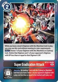 Super Eradication Attack (Across Time) — Digimon Card Game Card Value