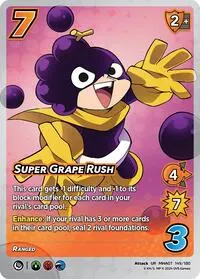 Super Grape Rush (UniVersus: My Hero Academia: Girl Power)