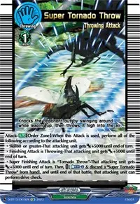 Super Tornado Throw (D-BT13: Flight of Chakrabarthi)