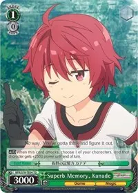 Superb Memory Kanade (BOFURI: I Don't Want to Get Hurt, so I'll Max Out My Defense)