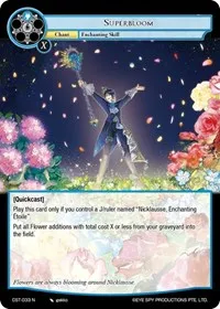 Superbloom (Clash of the Star Trees) — Force of Will Card Value