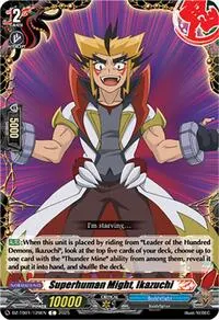 Superhuman Might Ikazuchi (DZ-TB01: Future Card Buddyfight)
