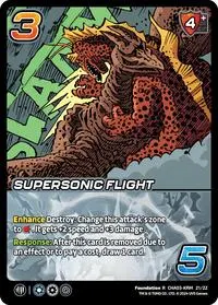 Supersonic Flight (Challenger Series: Godzilla)