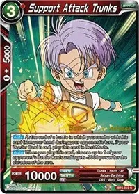 Support Attack Trunks (Destroyer Kings Pre-Release Cards) — Dragon Ball Super CCG Card Value