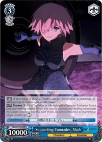 Supporting Comrades Mash (Fate/Grand Order Absolute Demonic Front: Babylonia)