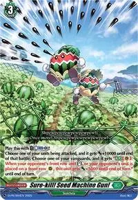 Sure kill Seed Machine Gun (D Promo Cards)