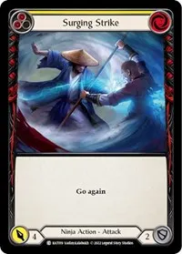 Surging Strike Yellow (Blitz Deck: Outsiders - Katsu)