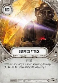 Surprise Attack (Rivals) — Star Wars Destiny Card Value