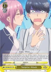 Surprise Attack (The Quintessential Quintuplets) — Weiss Schwarz Card Value