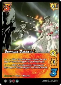 Surprise Daggers (Yu Yu Hakusho: Dark Tournament)