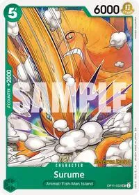 Surume (A Fist of Divine Speed Release Event Cards) — One Piece Card Game Card Value