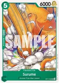 Surume (A Fist of Divine Speed Release Event Cards)