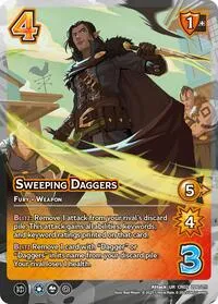 Sweeping Daggers (Critical Role: Heroes of Exandria) — UniVersus Card Value