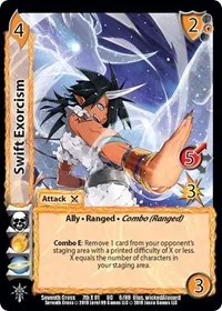 Swift Exorcism (Seventh Cross) — UniVersus Card Value