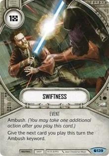 Swiftness (Spirit of Rebellion) — Star Wars Destiny Card Value
