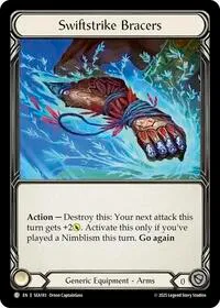 Swiftstrike Bracers (High Seas) — Flesh & Blood TCG Card Value