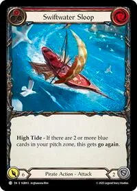 Swiftwater Sloop Red (Silver Age Chapter 3) — Flesh & Blood TCG Card Value