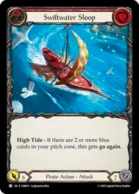 Swiftwater Sloop Red (Silver Age Chapter 3)