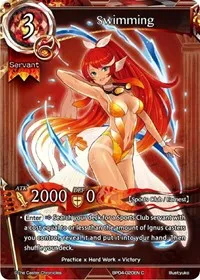 Swimming (The Earnest Workers VS The Supreme Talents) — The Caster Chronicles Card Value